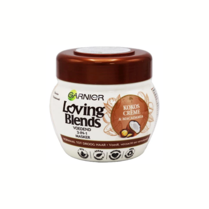 غارنييه لوفينج بليندز ماسك مغذي للشعر 3 في 1 300 مل