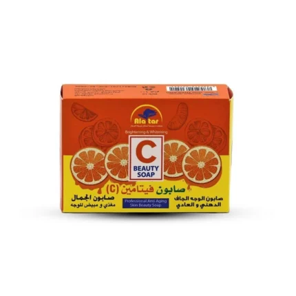 صابون العطار فيتامين سي مغذي ومبيض للوجه - 100 جم