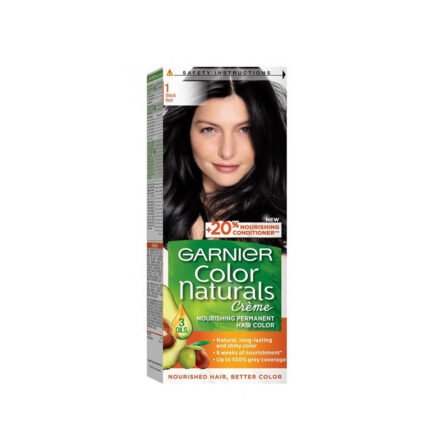 صبغه جارنيه اسود رقم 1