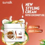 ⁦كريم صانسيلك لتصفيف الشعر بزيت جوز الهند - 750 مل⁩ - الصورة ⁦5⁩