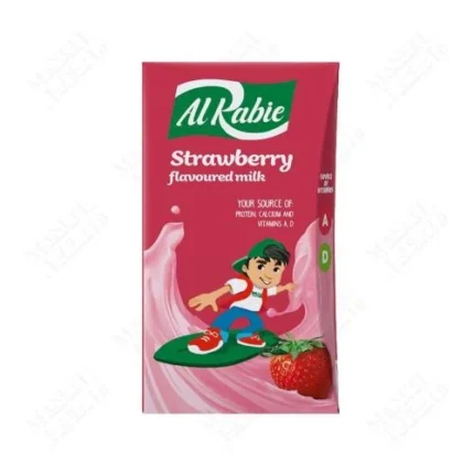 حليب فراولة الربيع 125 مل