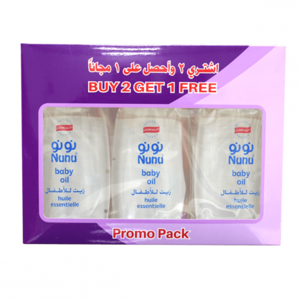نونو زيت للأطفال 400 مل*3
