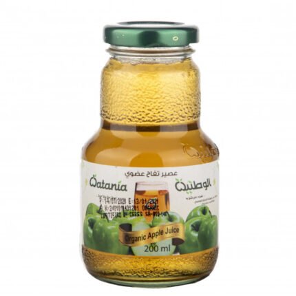 عصير تفاح عضوي الوطنية 200مل