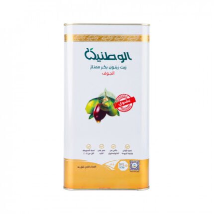 زيت زيتون عضوي بكر ممتاز مربع الوطنية 4 لتر