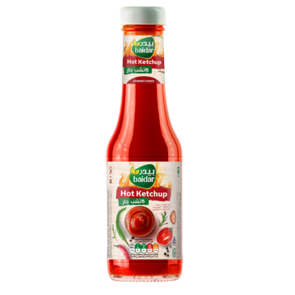 كاتشب حار بيدر طبيعي 340 جرام