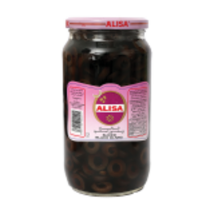 اليسا زيتون اسود شرائح وسط 230جرام