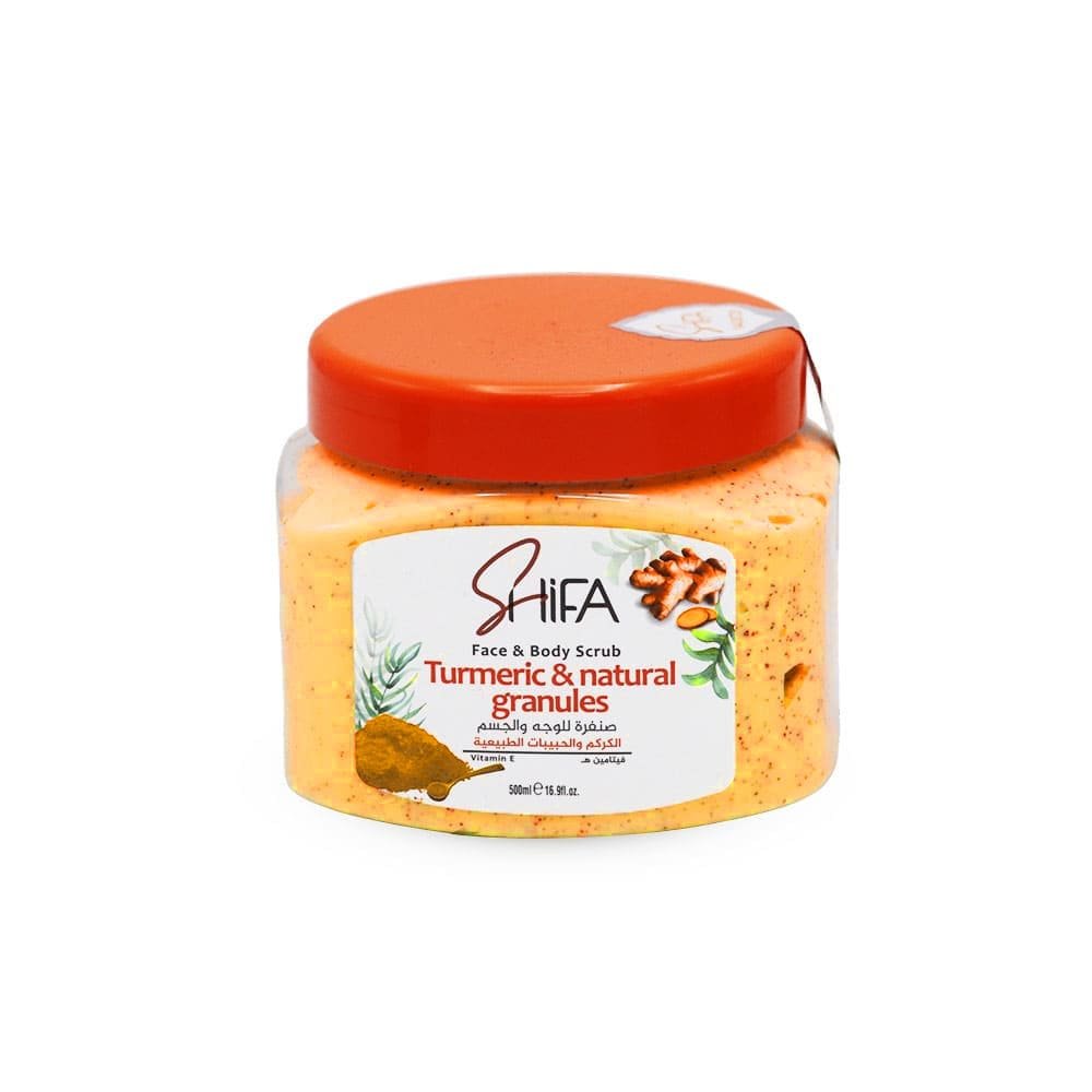 8858854618504-01 صنفرة شفاء بالكركم والحبيبات الطبيعية 500مل - الصورة 1